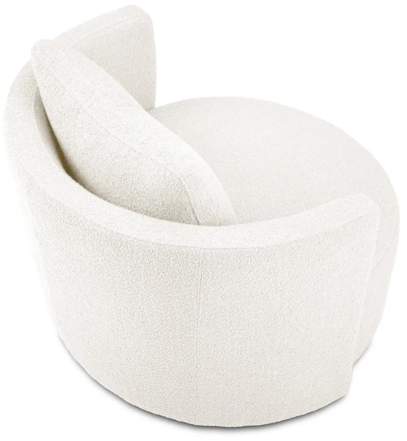 Бял въртящ се стол Nael - Interieurs 86