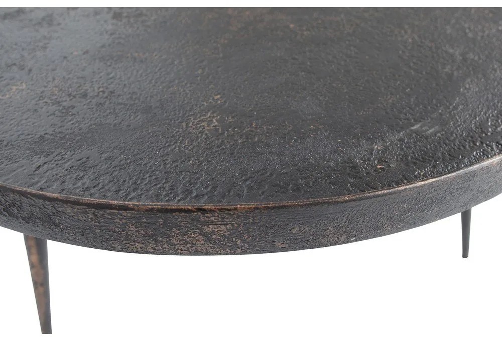 Черна кръгла масичка за кафе ø 58 cm Bounds – WOOOD