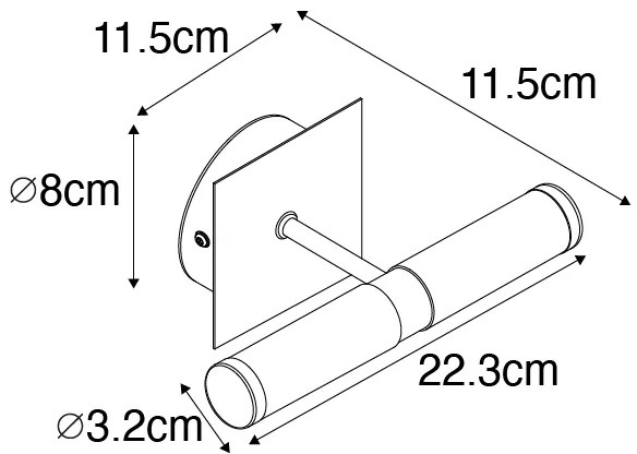 Смарт стенна лампа за баня златиста IP44 2 светлини вкл. 2 Wifi G9 - Bath