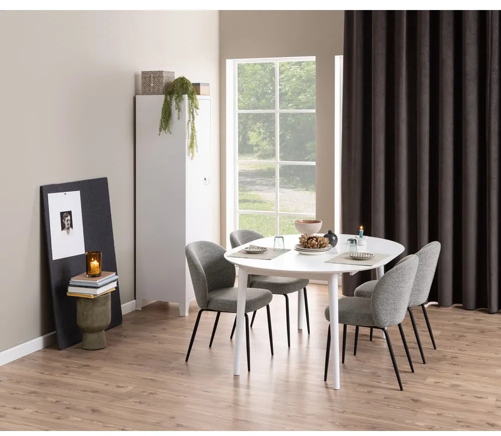Сиви трапезни столове в комплект от 2 Patricia - Actona