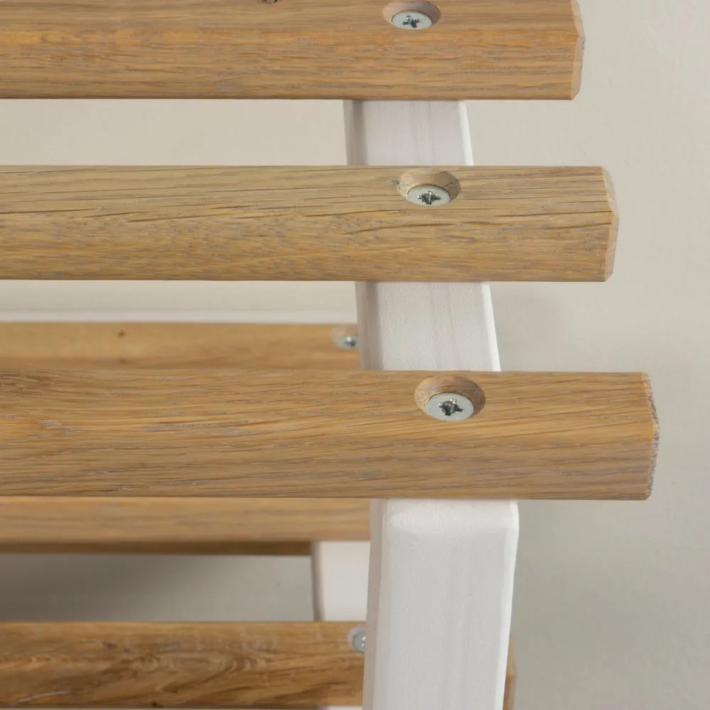 Бяла/в естествен цвят метална висяща стойка за обувки 71x26x34 cm Marco – Spinder Design