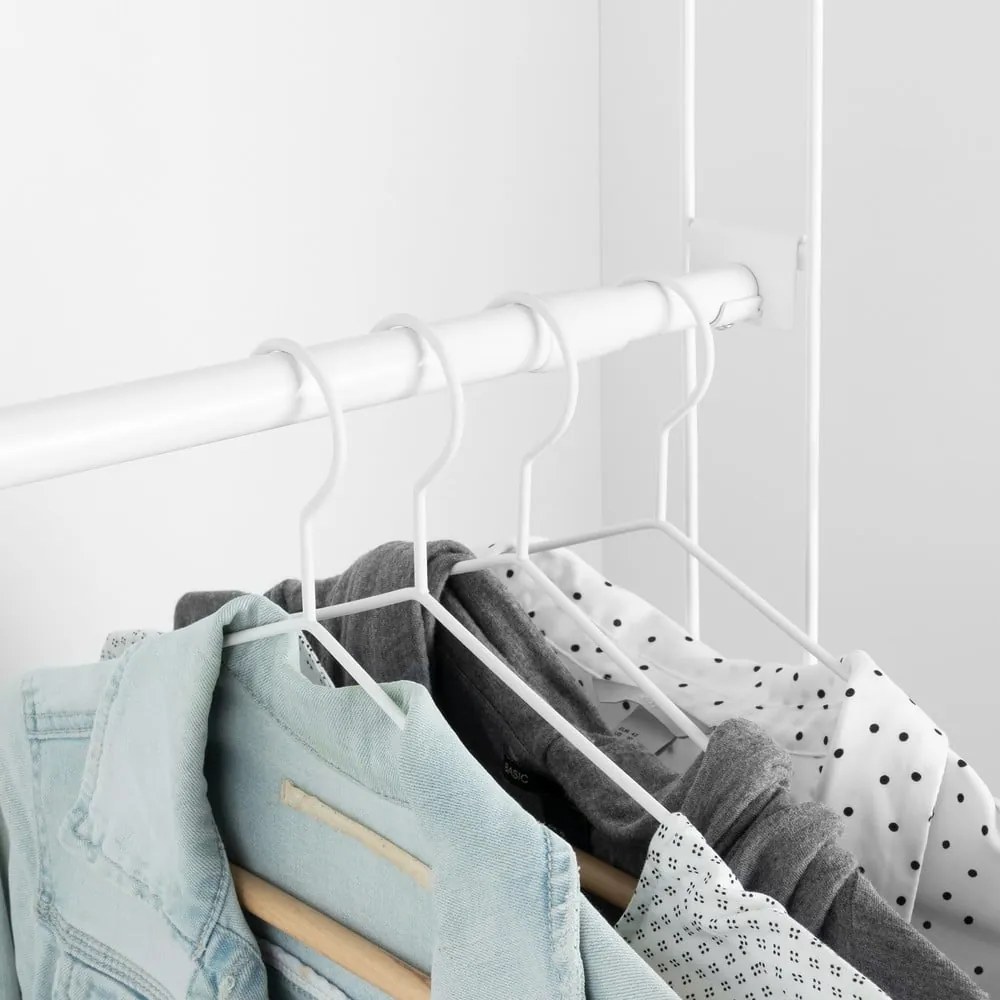 Комплект от 2 стълби и разтегателен стълб за дрехи Muro - Compactor