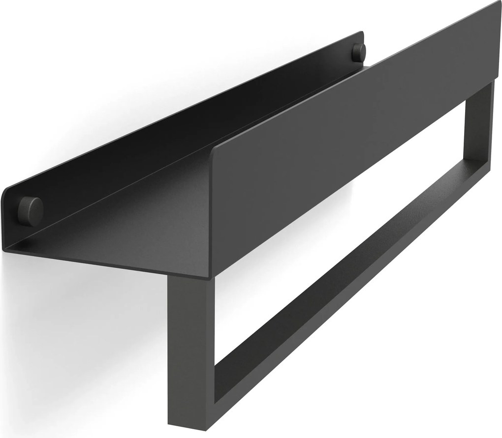 Рафт за баня SF01 45cm black matt