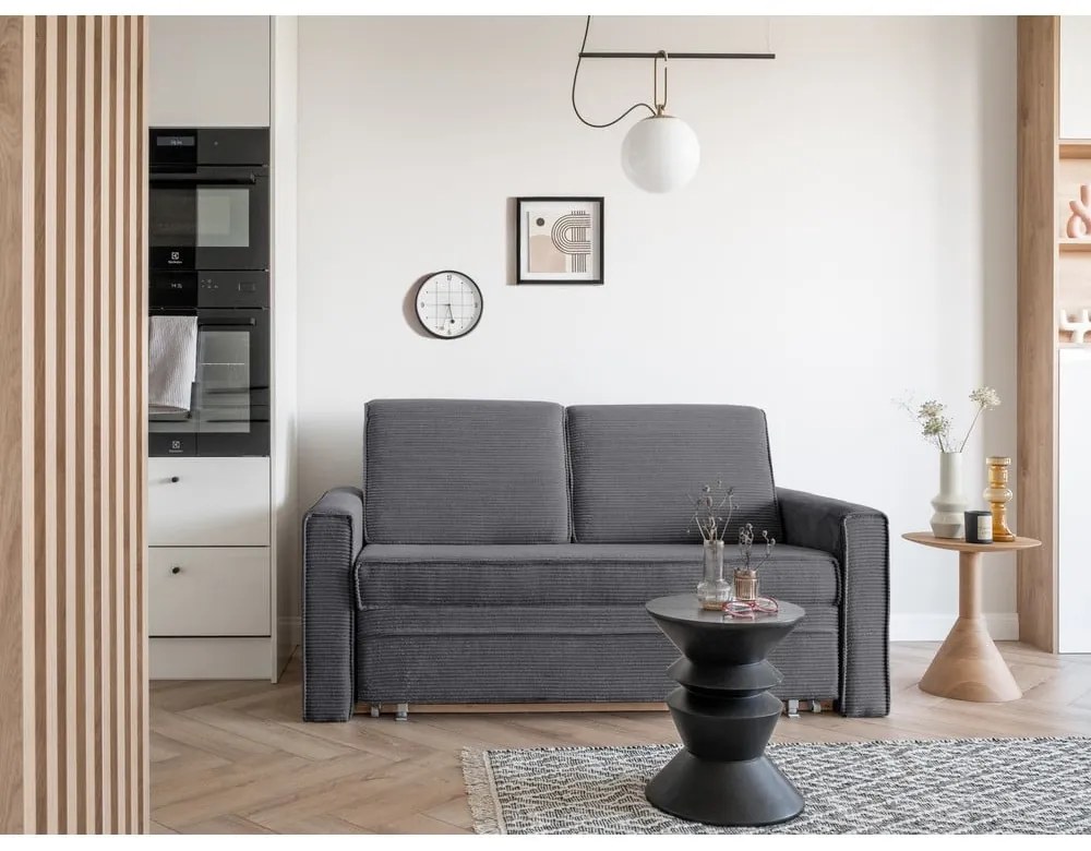 Сив разтегателен диван 168 см Lucky Lucy - Miuform