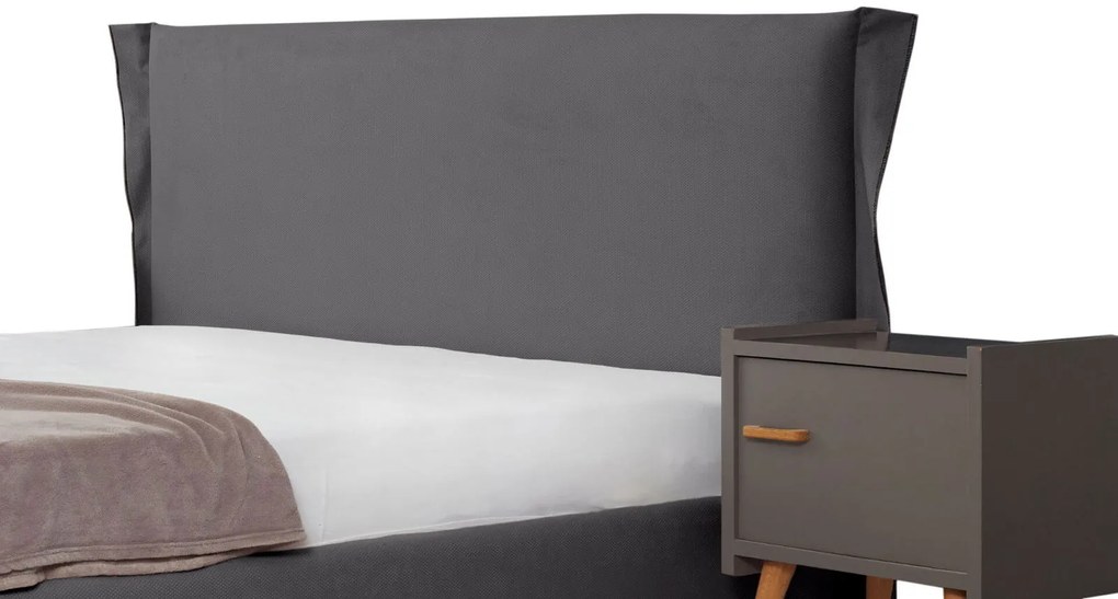 Тапицирано легло Paris-Gkri-110 x 200-Ξύλα Ελάτου