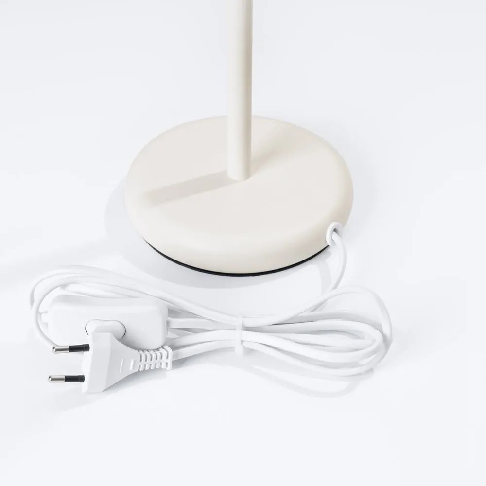 Кремава настолна лампа (височина 43 cm) Gleam – Sollux