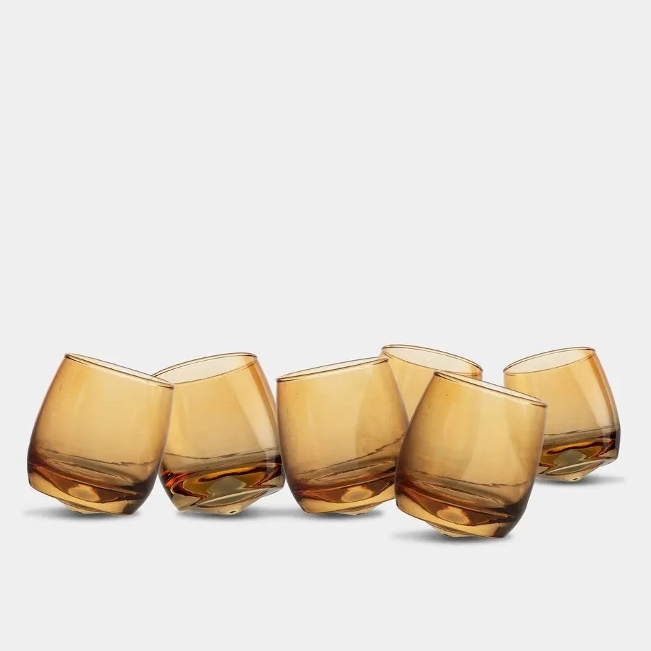 Стъклени чаши в комплект 6 бр. за уиски 200 ml Rocking Whiskey – Sagaform