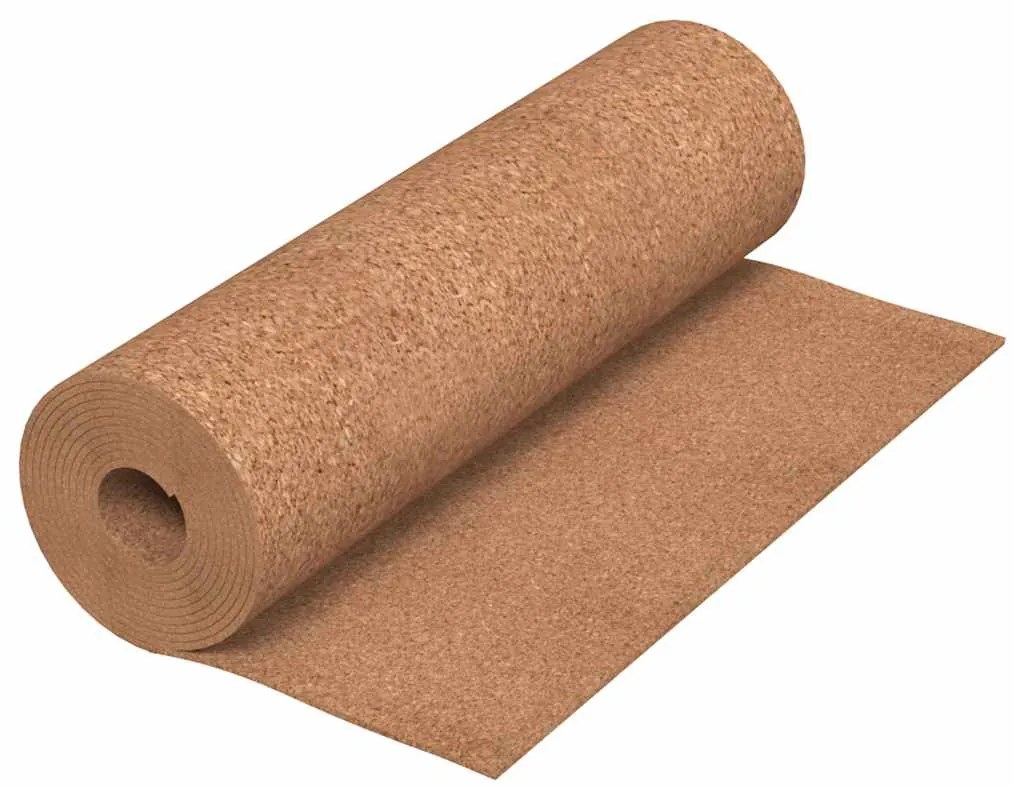 153138 vidaXL Коркова ролка 100x500 см 8 мм