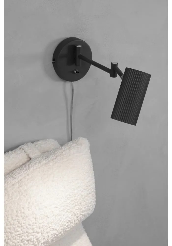 Сива стенна лампа Costilla - Markslöjd