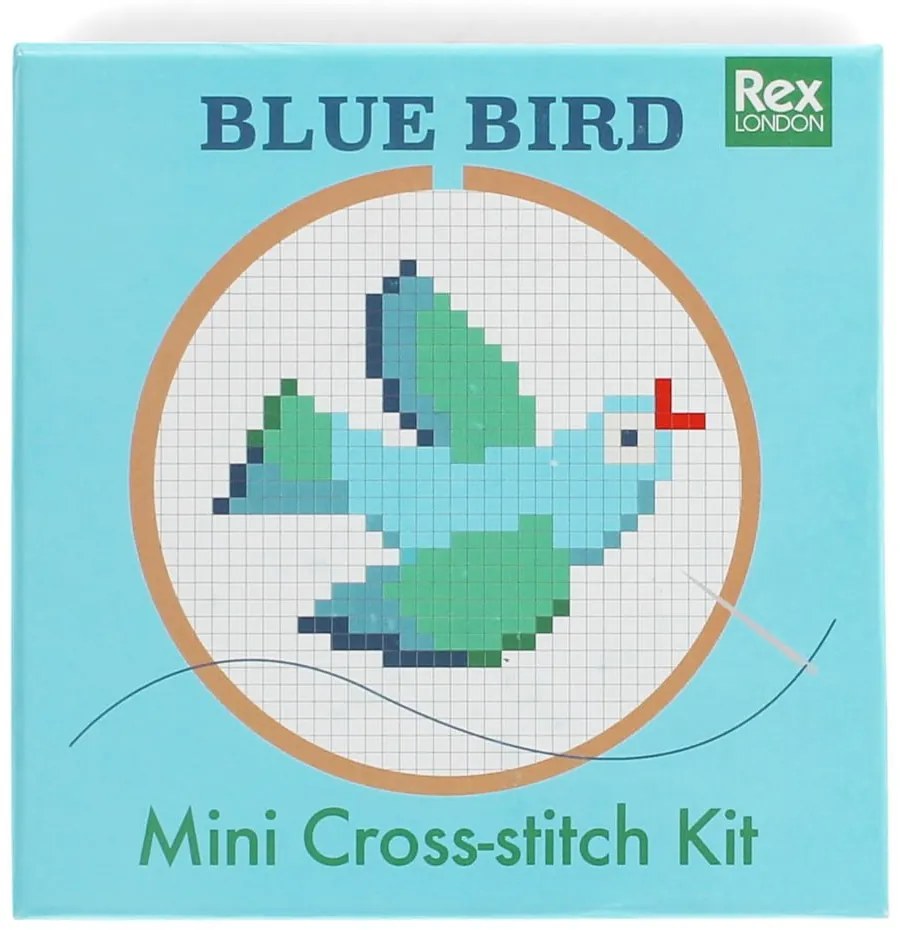 Творчески комплект Cross-stitch Kit Blue Bird – Rex London