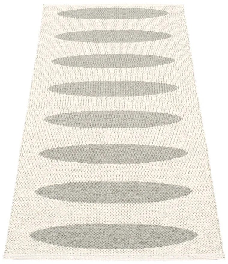 Сива пътека за открито и закрито 70x150 cm Ella Warm Grey – Pappelina