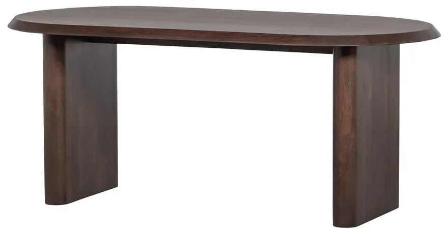 Трапезна маса от декор от орех 90x180 cm Ellips – vtwonen