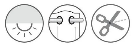 Бежова завеса 140x245 cm Struktura Uni – Sehlbach