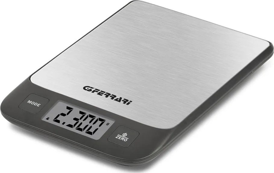 G3Ferrari G2016800 - цифрова кухненска везна 2xAAA черна/неръждаема стомана