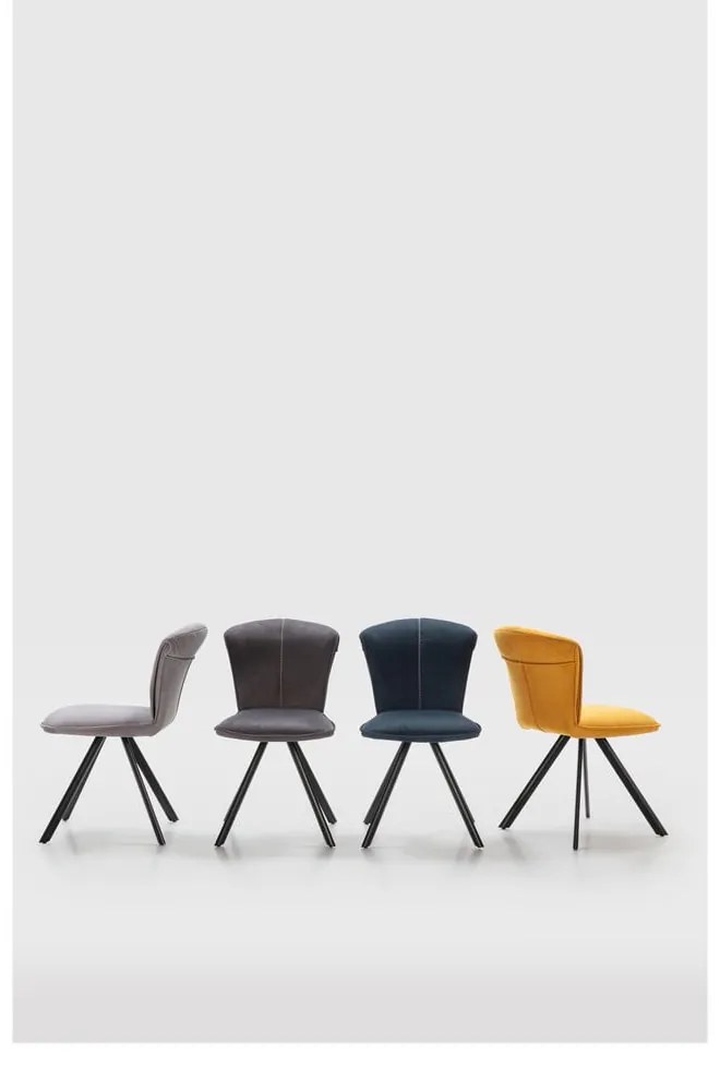 Жълти трапезни столове в комплект от 2 Simbra - Marckeric