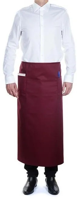 Roll Drap - Сервитьорска престилка дълга 90x110см бордо (30000252)