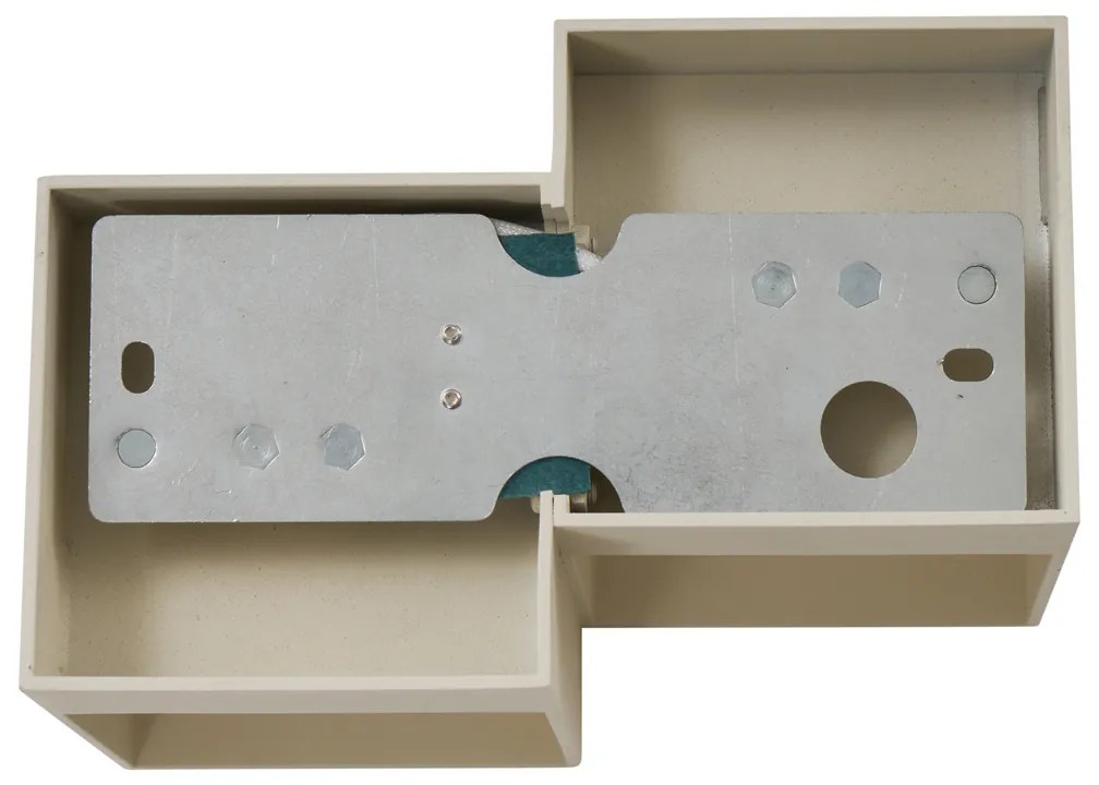 Модерна стенна лампа бежова 2-светлинна - Transfer Double