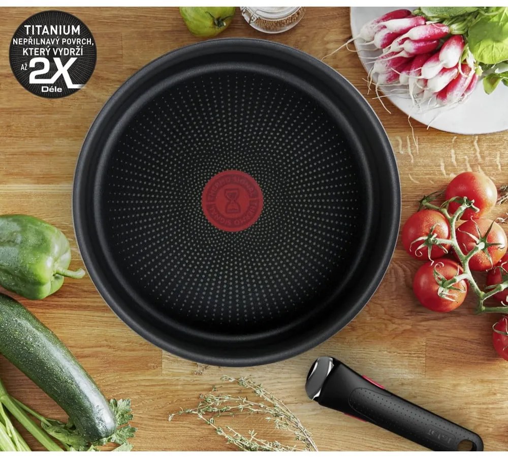 Комплект съдове 13 бр. от неръждаема стомана INGENIO Emotion L897DS04 – Tefal