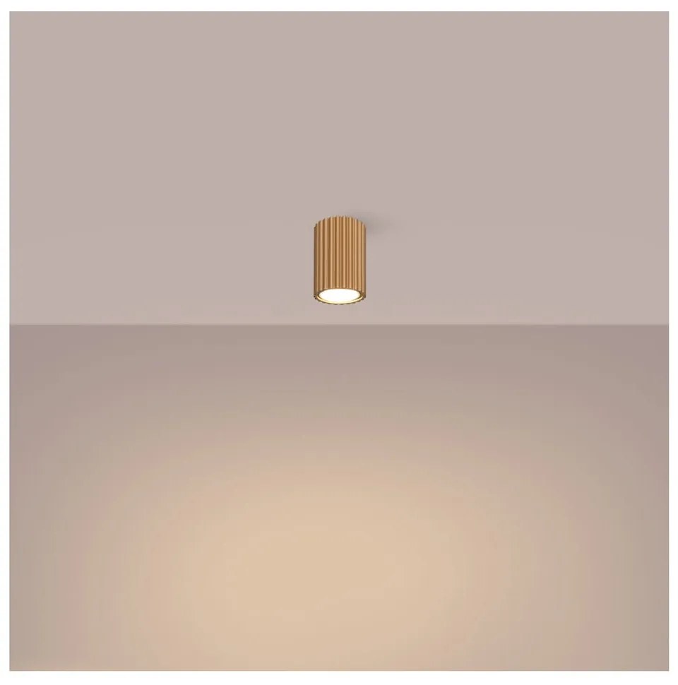 Прожектор в златист цвят Gleam – Sollux