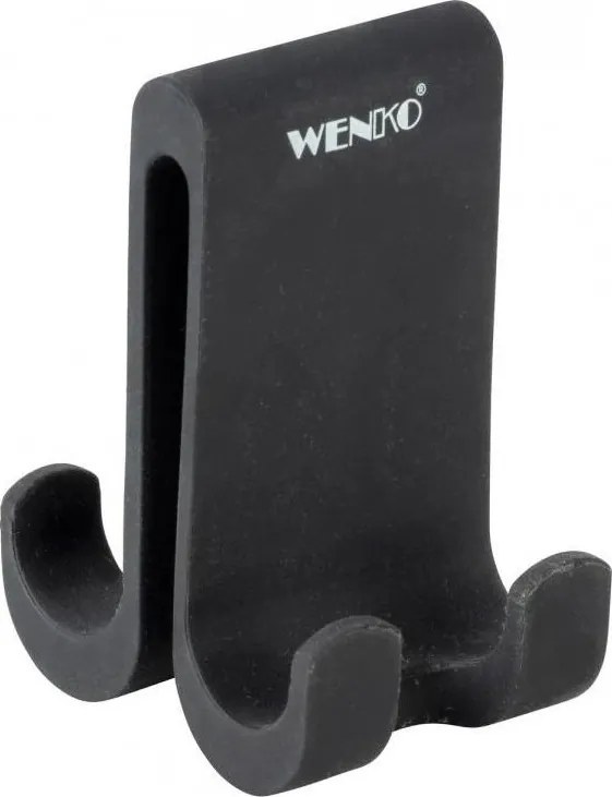 WENKO 25229100-Закачалка VERNA DUO 5x9,5 cm черна