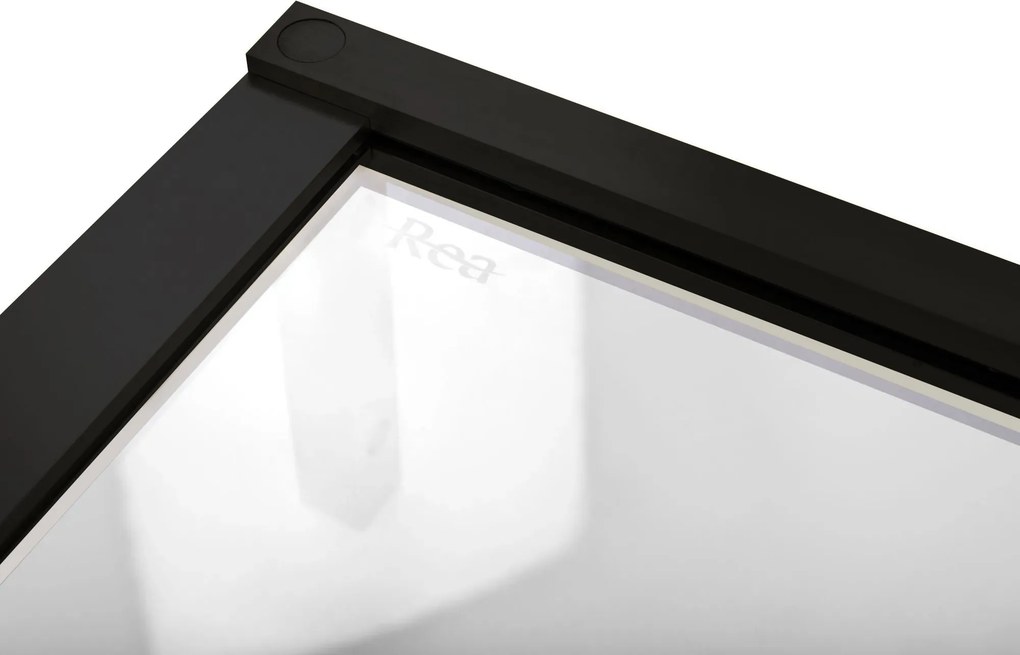 Душ кабинни врати Rea Hugo 120 Black
