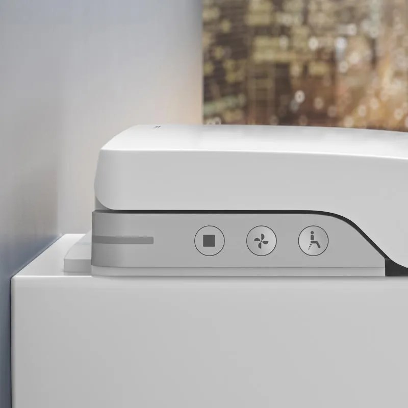 Висяща тоалетна Grohe Roca Ιn Wash Inspira Smart Rimless