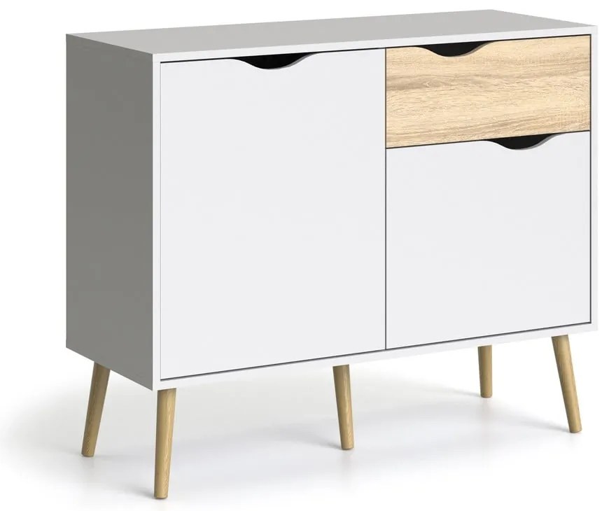 Бял скрин , 99 x 82 cm Oslo - Tvilum