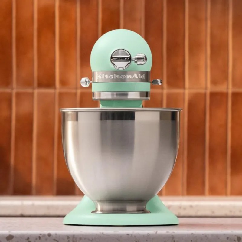 Планетарен миксер KitchenAid Artisan Spearmint Color of the year 2026 5KSM195PSESD, 300W, 4.7 л, ти, Мента