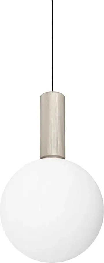 Ideal Lux - LED полилей на кабел ODEON LED/8W/230V CRI 90 диам. 20 см бежово/бяло