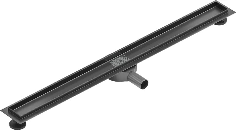 Mexen Flat 360° тяло за линеен отток въртящо 80 см, оръжеен сив матов - 1E40080