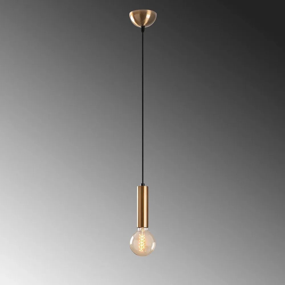 Висящо осветително тяло в златисто ø 4 cm Tempo – Opviq lights
