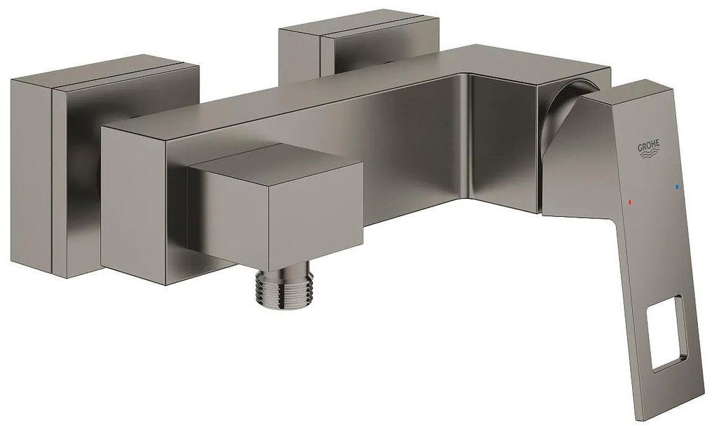 Смесител за душ, 23145AL0, Eurocube, Grohe, едноръкохватков 1/2″, графитен