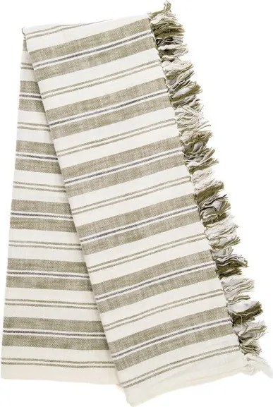 Зелено памучно одеяло 150x200 cm Indira – Tiseco Home Studio