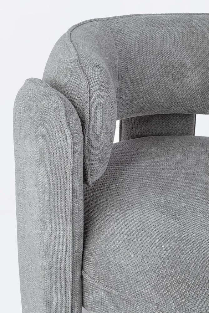 Сиво кресло Aisha – Bizzotto