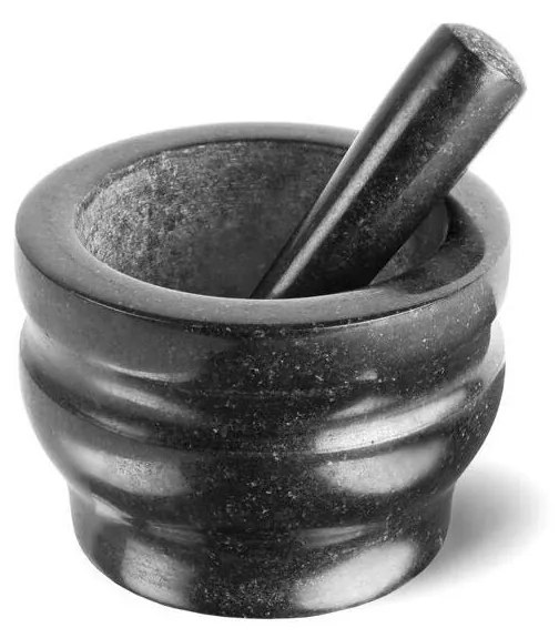 Cole&amp;Mason - Гранитно хаванче с пестик GRANITE Ø 14 см гранит/черен