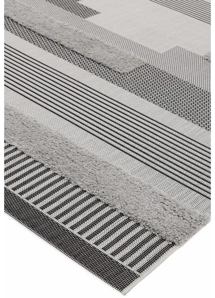 Сив външен килим 200x290 cm Monty – Asiatic Carpets