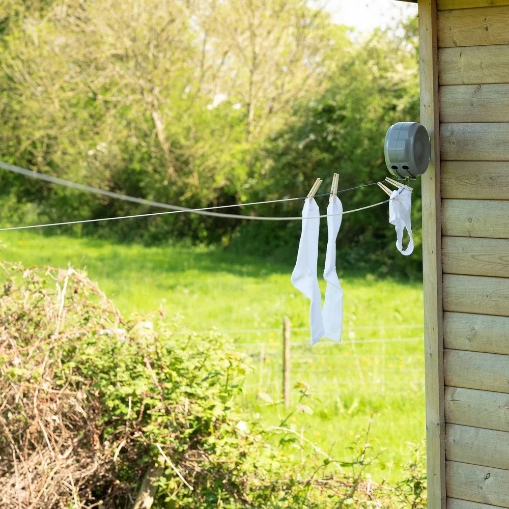Сива стенна сушилня за дрехи 30 m – Addis