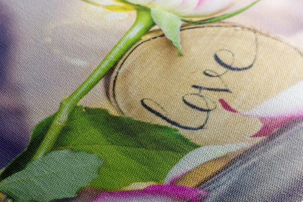 Картина на платно – Романтично признание Love