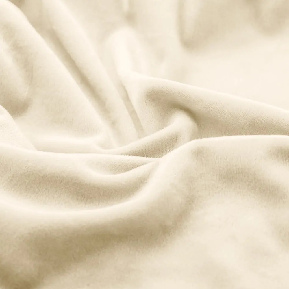 Бежово ластично покривало за стол 48 cm Sento – Restilo