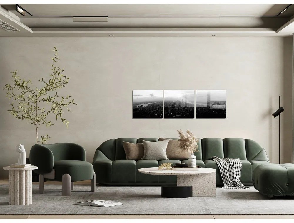 Картини в комплект от 3 бр. 40x40 cm City - Wallity