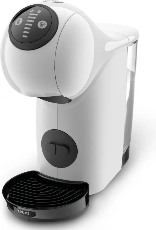 Еспресо машина Krups KP243110 NDG GENIO S WHITE, 1500W, 15 bar, 0.8 л, Работа с NESCAFÉ® Dolce Gusto® капсули, LED, XL функция, Бял