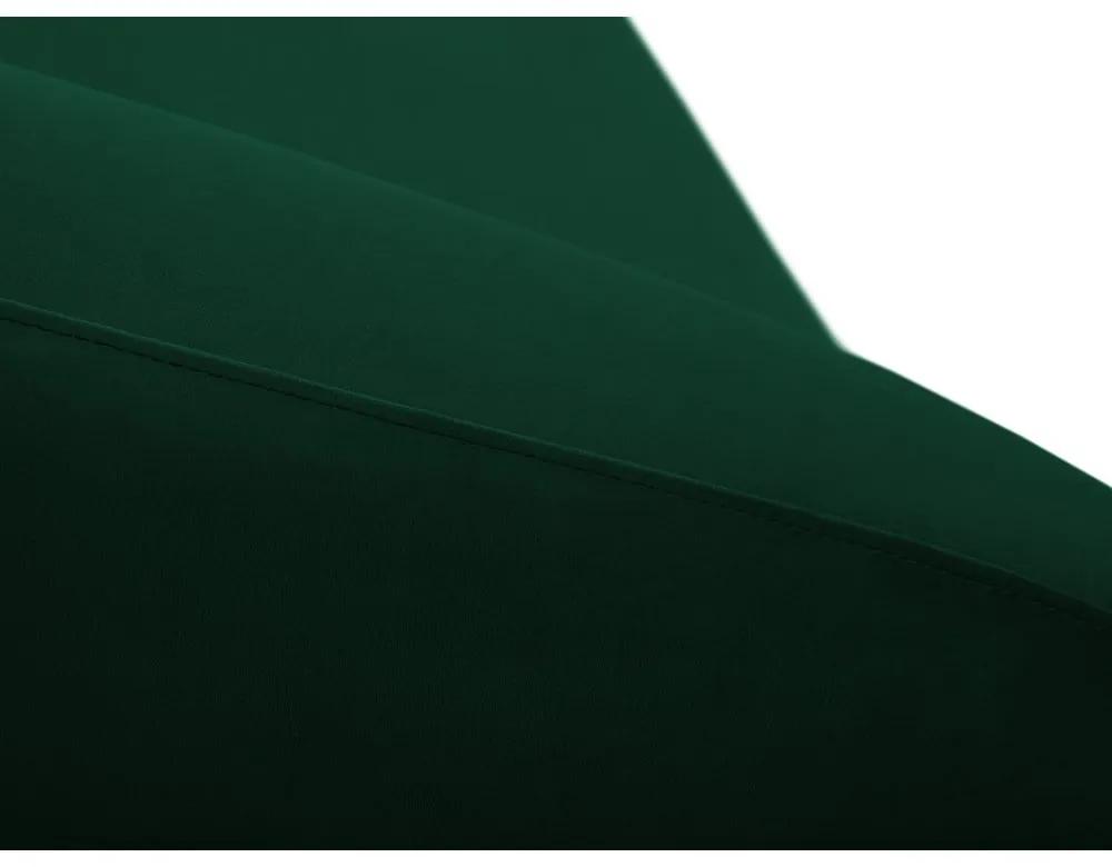 Тъмнозелен кадифен диван 237 cm Santi – Interieurs 86