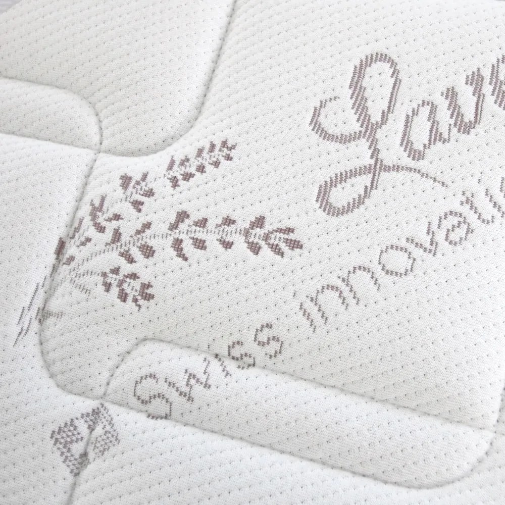 Средно твърд/мек матрак с пяна с две лица 120x200 cm Herbal visco – Materasso