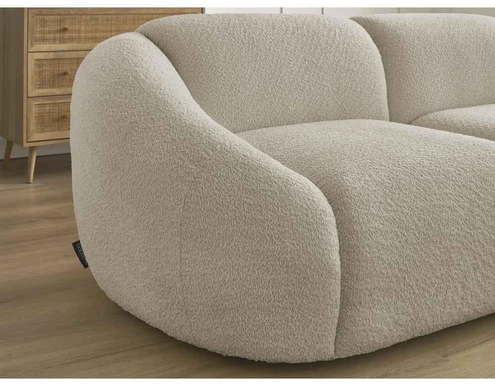 Бежов диван от букле 230 cm Tina – Bobochic Paris