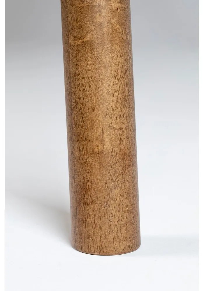 Сгъваема маса за хранене с плот от орехово дърво 90x180 cm Glimps - Zuiver