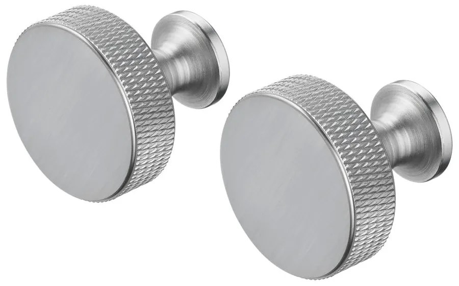 Стенни метални куки в комплект от 2 бр. в матово сребрист цвят Rof – Blomus