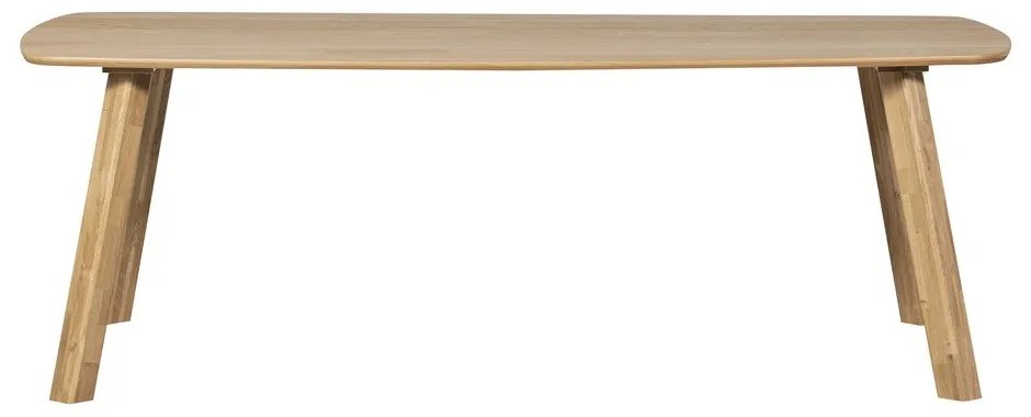 Трапезна маса от масивен дъб 100x220 cm Tablo – WOOOD