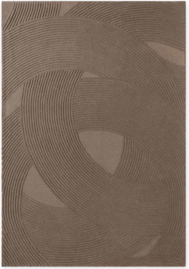 Кафяв вълнен килим 160x230 cm Kensington Victoria – Ted Baker