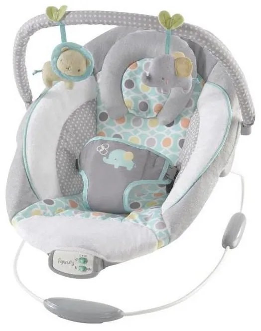 Ingenuity - Вибриращ бебешки шезлонг с мелодия MORRISON 3xC