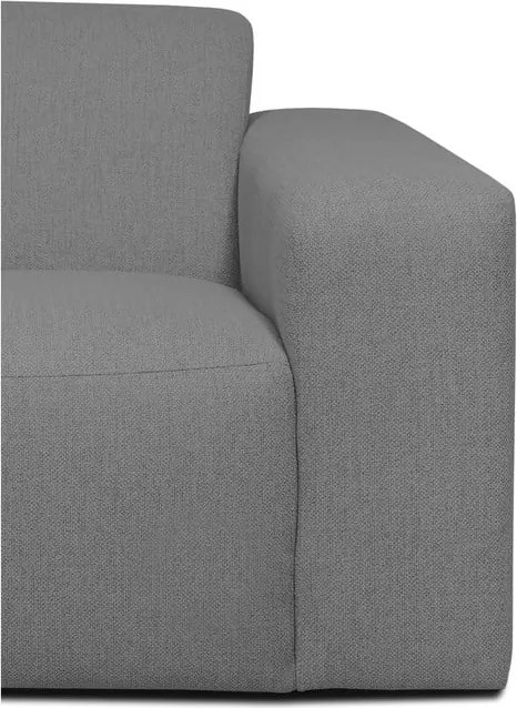 Сив ъглов диван (ляв ъгъл) Roxy - Scandic